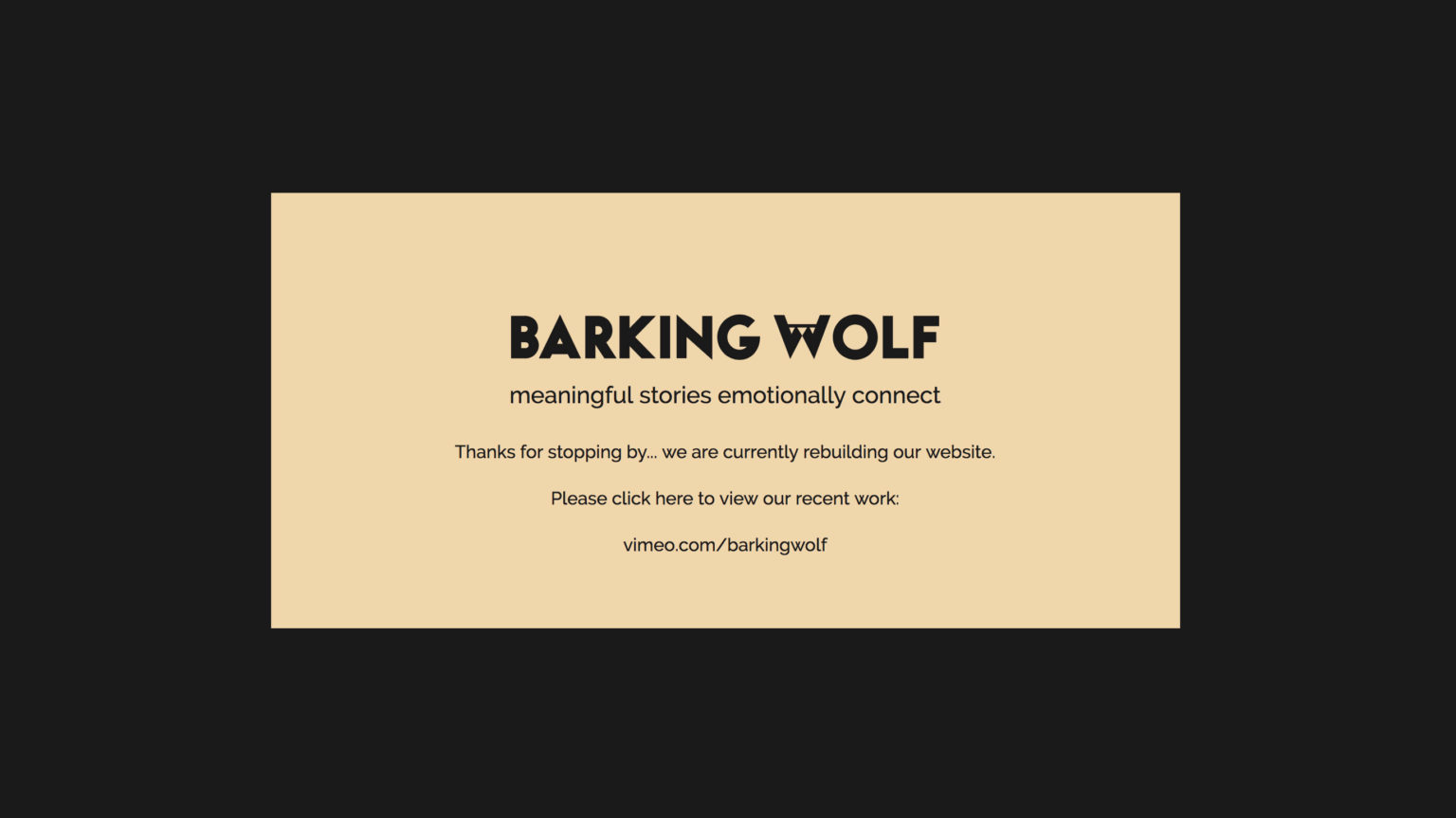 Barking-Wolf – Superminimal